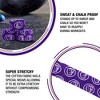 WOD Nation Bulk 12-Pack Weightlifting Hook Grip Tape, Comfortable & Stretchy Athletic Thumb Tape for Exercise (23ft/Roll)- Purple - 4 of 4