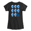 Girls' - Barbie - Ken Emotion Grid Fitted Short Sleeve Graphic T-Shirt - 2 of 4