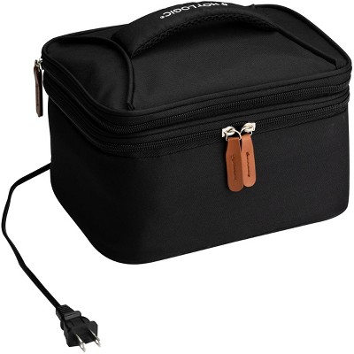 1pc Portable Black Lunch Box With 1100ml Capacity, Comes With Utensils And Keep  Warm Function, Suitable For Household, Outdoor Activities, Restaurants,  Canteens, Workplaces, Offices, Schools And Students' Meals