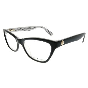 Kate Spade  807 Womens Cat-Eye Eyeglasses Black 51mm - 1 of 3