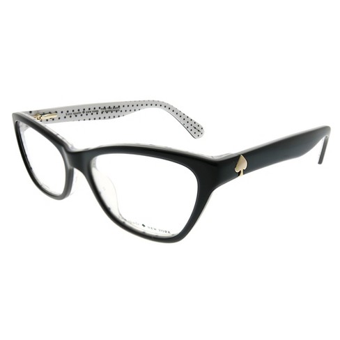 Kate Spade 807 Womens Cat-eye Eyeglasses Black 51mm : Target
