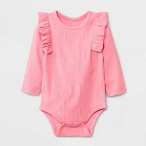 Baby Girls' Ruffle Bodysuit - Cat & Jack™ : Target