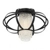 Savoy House Idlewild 1 - Light Flush Mount in  Matte Black - 3 of 4