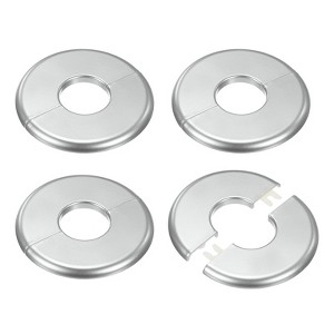 Unique Bargains Self-Adhesive ABS Multipurpose Faucet Escutcheons 4 Pcs - 1 of 4