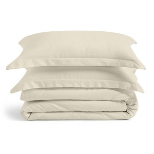 Cosy House Collection Luxury Rayon Derived from Bamboo Duvet Cover Set - 1 of 4