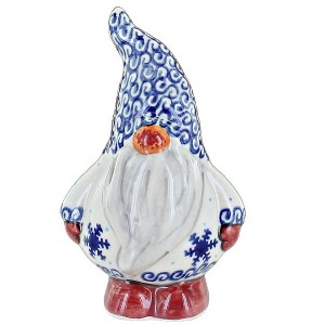 Blue Rose Polish Pottery 590 Vena Gnome - 1 of 2