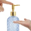 Unique Bargains Cylinder Argyle Soap Dispenser 1 Pc - 3 of 4