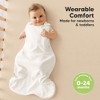 KeaBabies 2-Pack Sleep Sacks for Babies, Soothe Sleeping Sack Wearable Blanket, Infant, Toddler, Newborn Swaddle Sack - 2 of 4