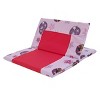 Disney Raya and the Last Dragon Mythic Pop with Ongis Lavender, Purple, and Magenta Flowers Preschool Nap Pad Sheet - 3 of 4