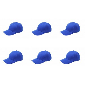 6 Pack Baseball Caps Comfortable and Stylish for All Seasons - 1 of 4