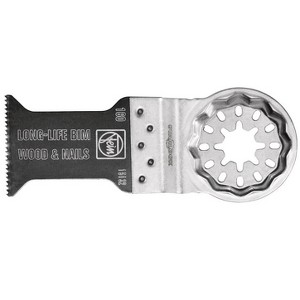 Fein Starlock 1-3/8 in. X 1-3/8 in. L Bi-Metal E-Cut Long-Life Saw Blade 1 pk - 1 of 3