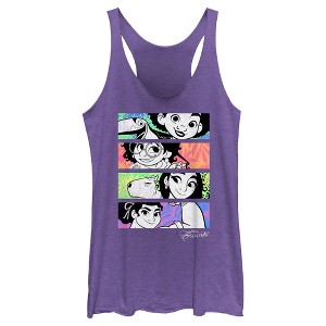 Women's Encanto Family Box Up Racerback Tank Top - 1 of 4