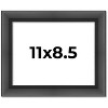 PosterPalooza | Photo Size Refined Black Picture Frame - UV Acrylic, Foam Board Backing, Hanging Hardware - 2 of 4