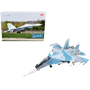Sukhoi Su-30SM Flanker H Fighter Aircraft "Russian Air Force" (2020) "Air Power Series" 1/72 Diecast Model by Hobby Master - 1 of 4