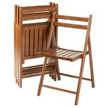 4pc Robin Folding Chair Set - Winsome