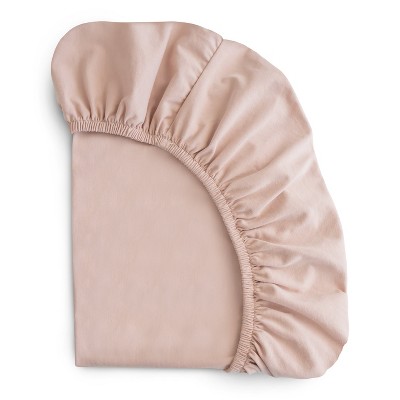 Blush Organic Cotton Stretchy Bassinet Sheet One Size
