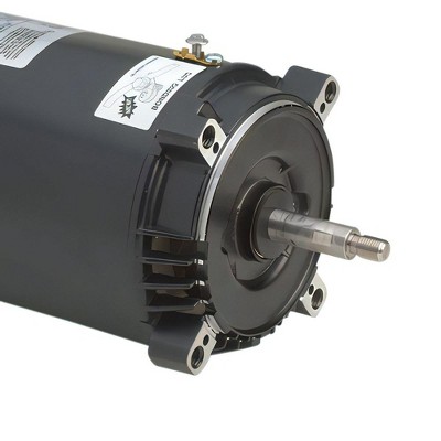 A.O. Smith Black and Silver 1HP Single-Speed Pool Pump Motor