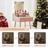 KTMBDW Kids Vanity Table and Chair Set, Girls Vanity Set with Stool, Mirror, Makeup Dressing Princess Table with Drawer for Little Girls - 3 of 4