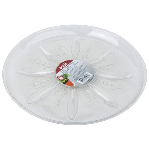 Bond 6 in. D Plastic Plant Saucer Clear