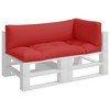 vidaXL Pallet Cushions 3 pcs Red Fabric - 3 of 4