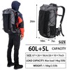 Naturehike 45L/65L Hiking Backpack – Waterproof, Lightweight Mountain Bag with Rain Cover & Shoe Compartment for Camping & Travel - 2 of 4