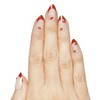 Olive & June Press-On Fake Nails - Maximalist - M Almond - Puffy Cherry Red French - 42ct - 3 of 4