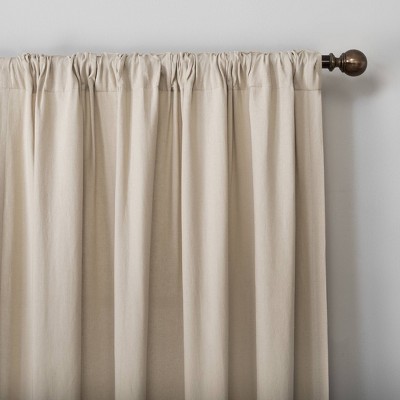 Scott Living Scott Living Renato Linen Blend Semi-Sheer Back Tab Curtain Panel