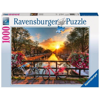 Ravensburger Bicycles in Amsterdam Jigsaw Puzzle - 1000pc