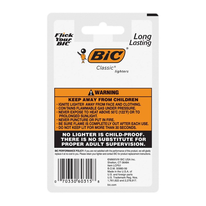Bic 5pk Classic Lighters, 5 of 7