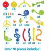 Kidoozie Mega Marble Madness - Classic Marble Maze for Ages 3+ - Build Gravity-Defying Races & Challenge Friends - 4 of 4