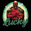 Men's Marvel: Deadpool Lucky Pose T-Shirt - 2 of 4