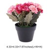 Unique Bargains Artificial Plants Autumn Cherry Blossoms Plastic 4.33"x4.33"x7.87" 1 Pcs - 3 of 4