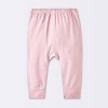 Baby 3pk Cotton Jogger Pants - Cloud Island™ - 2 of 3