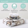 The Peanutshell Organic Crib Bedding Set for Baby Boys and Baby Girls, Safari Serenity, 4 Pieces - 4 of 4