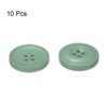 Unique Bargains Resin DIY Craft Flat 4-Hole Sewing Buttons 10 Pcs - 3 of 4