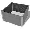 vidaXL White Iron 4-Floor Flower Stand with Wheels, Durable Plant Rack with Strong Frame and Versatile Storage Shelf, 17.3"x9.1"x31.5" - 4 of 4