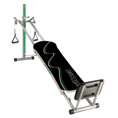 Total gym xls best sale plus ab crunch bench