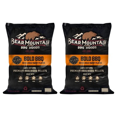 Bear Mountain Bbq All Natural Low Moisture Hardwood Smoky Bold Craft ...