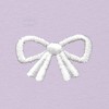 Dalix Womens Bow Lightweight High Waisted Tee - 2 of 4