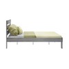 Max & Lily Farmhouse Queen Slat Bed - 3 of 4