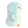 Aurora Pompom Penguin 6 Brights Blue Stuffed Animal : Target