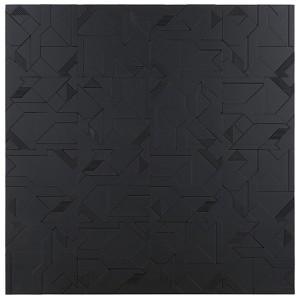 Emery 31.5" Wood/Resin Wall Decor - WDC5023 - Black - Safavieh - 1 of 4