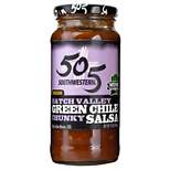 505 Southwestern Medium Chunky Green Chile Salsa 16oz