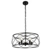 Bella Depot Metal Cage Chandelier Adjustable Dimmable Pendant Light for Hallway, Kitchen Island - image 2 of 4