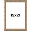 PosterPalooza | 15x21 Modern Bamboo Picture Frame, UV Acrylic, 5 Finishes - 2 of 4