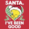 Men's Looney Tunes Tweety I've Been Good Sweatshirt - 2 of 4