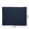 NicBex 60x80 Inch Cotton Cooling Blanket,20lbs Weighted Soft Cold Blanket for Bedroom - 2 of 4