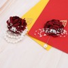 Unique Bargains Wristlet Packing List Artificial Flowers for Wedding Party 2 Pcs - 2 of 4