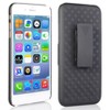Nakedcellphone Case with Stand and Belt Clip Holster Combo for iPhone 8 Plus - Black - 3 of 4