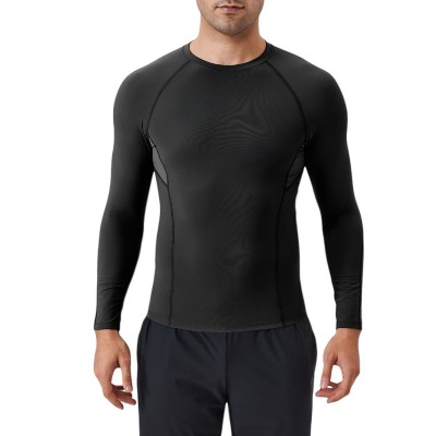 Men's Compression Shirt Short Sleeve - Workout Gym Athletic Moisture Wicking Base Layer